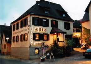 Гостиница Adler Gaststube Hotel Biergarten  Бад-Раппенау